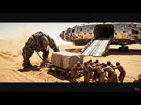 CYBER PHARAOH Did Aliens Build the Pyramids? | Ancient Egypt Sci Fi AI Art