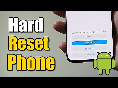 How to Hard Reset Android Phone if Forgot Password (Best Method)