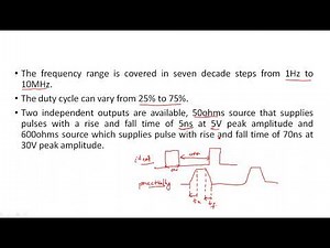 Square Waveform generator | Pulse waveform generator | Electrical Instruments ( EIM ) | Lec - 18
