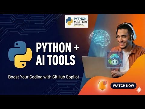 How to Write Python code using GitHub Copilot.