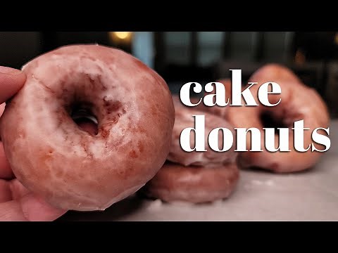 Homemade Cake Donuts