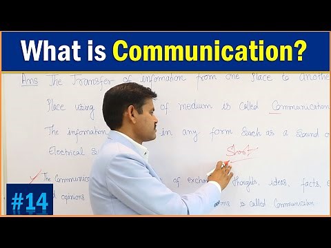 What is Communication ? | Defination of Communication -