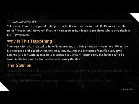 How to Save All File IDs Using Google Drive API with Python