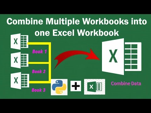 Combine Bulk Excel Workbooks into One With Python 1 click