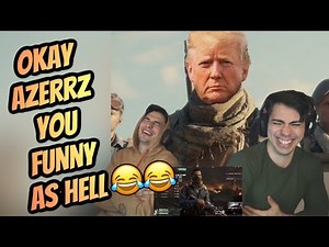 Trump Plays Call of Duty Vanguard! (Voice Troll) (Azerrz Reaction)