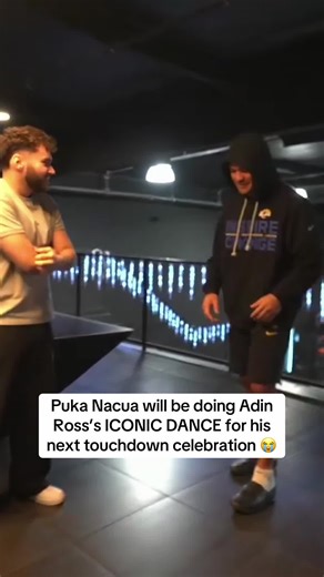 Puka Nacua will be doing Adin Ross’s ICONIC DANCE for his next touchdown celebration 😭 #adinross #n3on