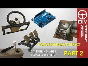 DIY Steering Wheel with Force Feedback - Arduino | Part 2