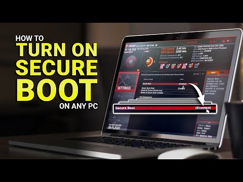 How To Enable or Turn on Secure Boot in Any BIOS | Fix Vanguard Problem | This PC can run Windows 11