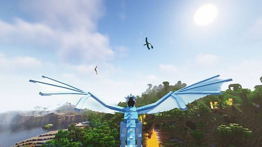 How to tame dragons in Minecraft using mods