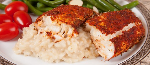 Oven Blackened Fish -
