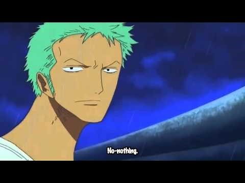 Zoro Stuck in a Chimney