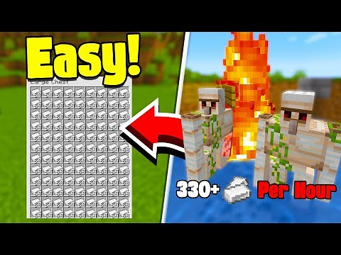 How to Build EASY Iron Farm in Minecraft 1.21+ | Java Edition