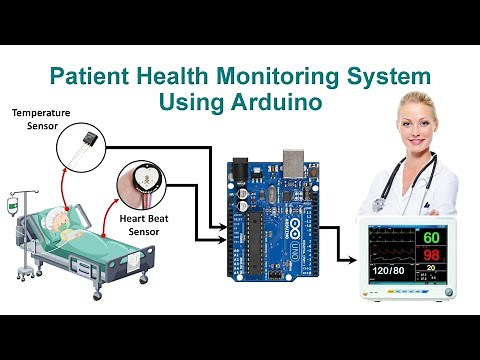 Patient Health Monitoring System Using Arduino With Code and Circuit || Proteus Simulation