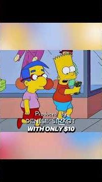Lisa discovered the trash in the refrigerator. #anime #animerecap #TheSimpsons