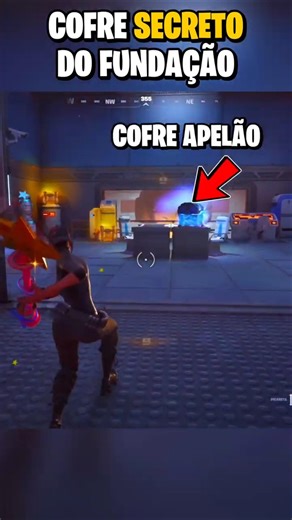 COFRE SECRETO APELÃO! 🤯 #fortnite #fortnitedicas #fortnitebr
