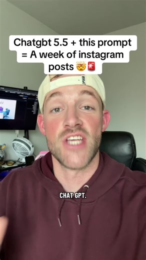 With ChatGPT 5.5 you can create a week worth of content EASY!! Watch this! #chatgpt #chatgptprompt #ai #aitips #learnai