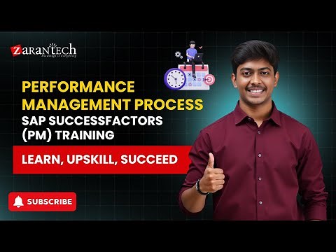 Performance Management Process | SAP SuccessFactors (PM) Training | ZaranTech DotCom