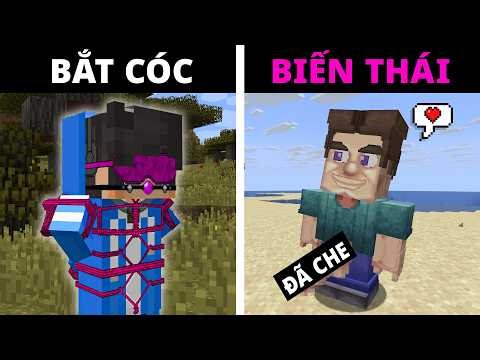 Mình Chơi Thử Những Bản Mod BỊ CẤM Trong Minecraft...