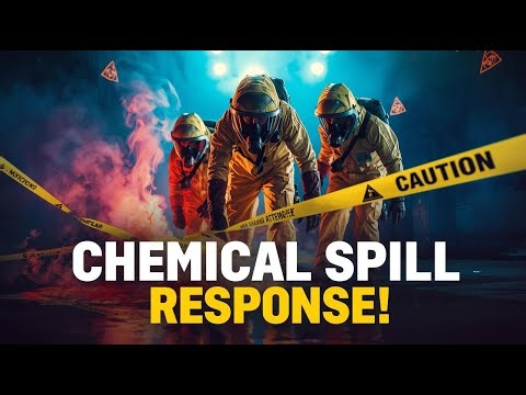 How First Responders Handle Chemical Spills | Hazmat Team Response Explained #chemicalspills #facts