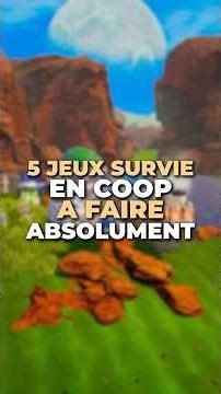 5 JEUX DE SURVIE EN COOP À TESTER ABSOLUMENT !
