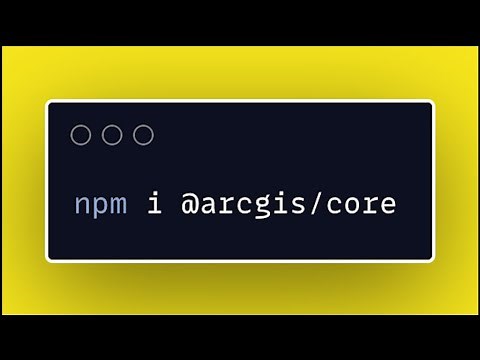 Using ESM with ArcGIS API for JavaScript