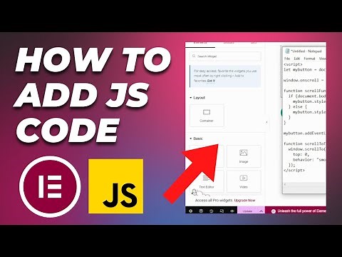 How To Add JS Code in Elementor | EASY Guide