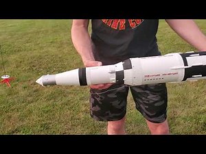 Estes Saturn V Launch Estes E12-4