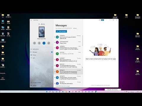 How To Link Your Android Mobile or iOS Phone To Windows 11 OS | Connect your Phone To Windows 11