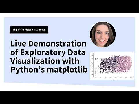 Complete Python Data Visualization Project Walkthrough with matplotlib and pandas