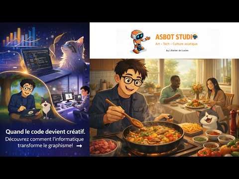 Quand le code informatique devient créatif!