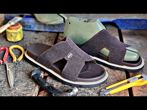 DIY Handmade flip-flops/Slippers: Full Tutorial