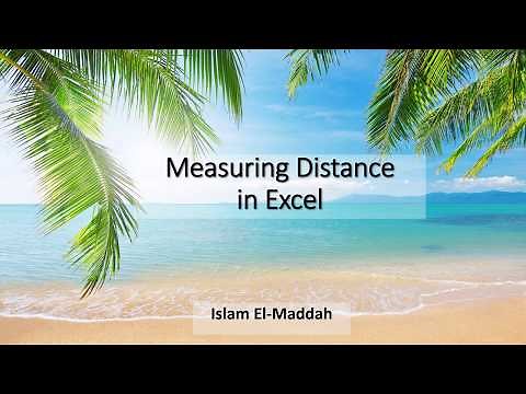 How to compute the Manhattan and Euclidean Distance in Excel