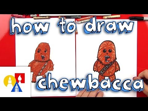 How To Draw A Cartoon Chewbacca