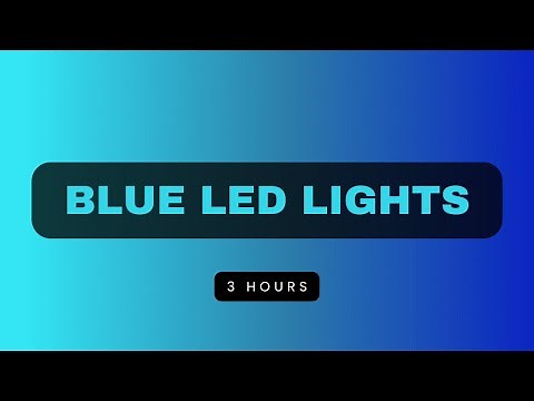 Fun Blue LED Lights HD | Color Changing Screen | Bright Blue LED Lights