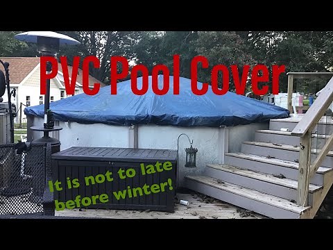 DIY PVC Pool Cover