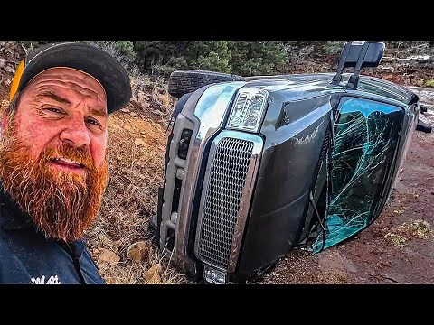 Treacherous Icy Mountain Road Rescue!