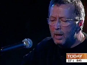 Eric Clapton ~ interview + Back Home ~ live Today Show