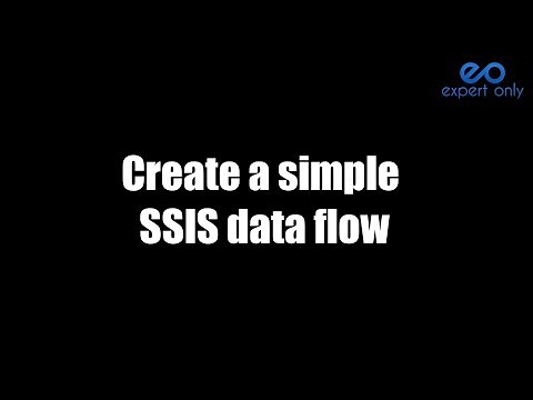 How to create an SSIS Data Flow using Visual Studio 2019 ?