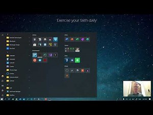 Programs List in the Start Menu (Windows)