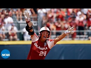 The 2021 WCWS championship game, as seen from field level