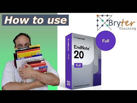 How to use Endnote 20 (𝐰𝐢𝐭𝐡 𝐭𝐢𝐦𝐞 𝐬𝐭𝐚𝐦𝐩𝐬). A step by step tutorial.