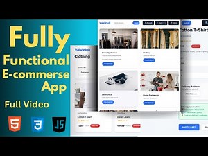 Build an perfect eCommerce Website from Scratch using HTML, CSS & JavaScript | Beginner to Pro