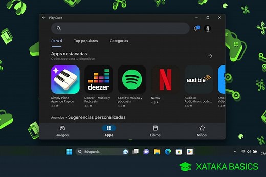 Google Play Store en Windows 11: cómo instalar la tienda Android para poder instalar cualquier juego y app en tu PC