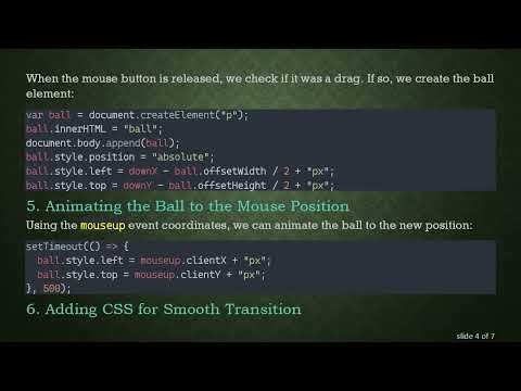 How to Animate an Element to Follow Your Mouse Cursor in JavaScript