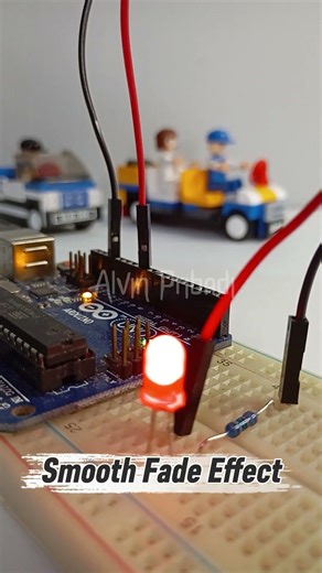 Arduino LED Fade PWM | Smooth Brightness Control