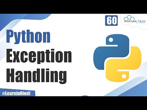 What are Exception Handling in Python | Python Tutorial for Beginners