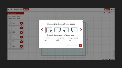 Create-a-Kitchen by Cabinets.com
