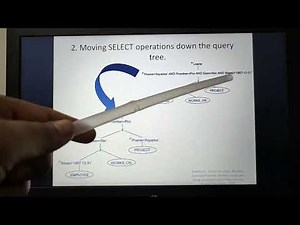 CS208 PRINCIPLES OF DATABASE DESIGN MODULE 5 PART 4 Heuristics Based Query Optimization