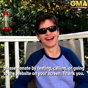 Micah Fowler of Speechless asks YOU to be part of #DayOfGiving and donate to #Harvey relief. Call 1-855-999-GIVE or click link redcross.org/abc | Good Morning America