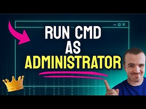 How to RUN CMD as Administrator (Step by Step)